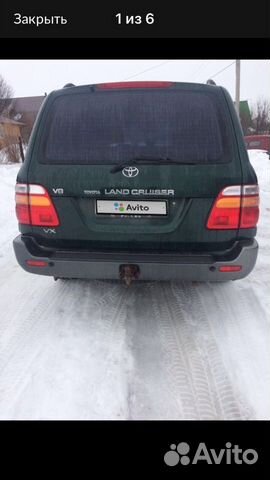 Toyota Land Cruiser 4.7 AT, 1998, 220 000 км