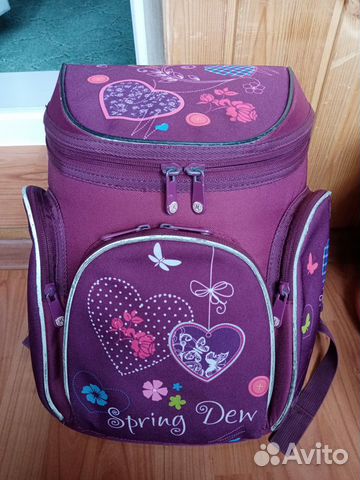 Рюкзак школьный ортопедический для девочки
