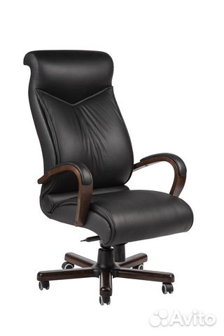 Кресло руководителя Куба Экстра натуральная кожа