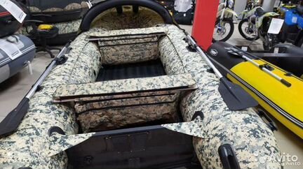 Лодка пвх Гладиатор E 350 camo. Гарантия 5 лет