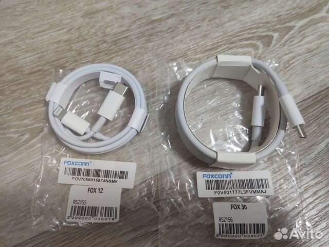 Кабель для зарядки iPhone и кабель type c на typec