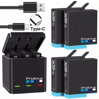 Аккумулятор для GoPro 5,6,7,8 + зарядное устройств