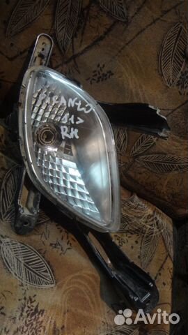 Фара противотуманная Kia Picanto 2011 - 2016