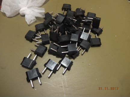 Переходник с Китайской Американской вилки на Евро