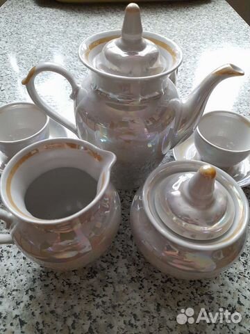 Чайно кофейный сервиз фарфор