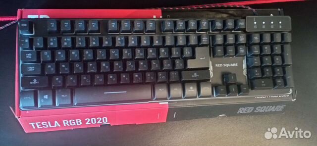 Клавиатура tesla rgb
