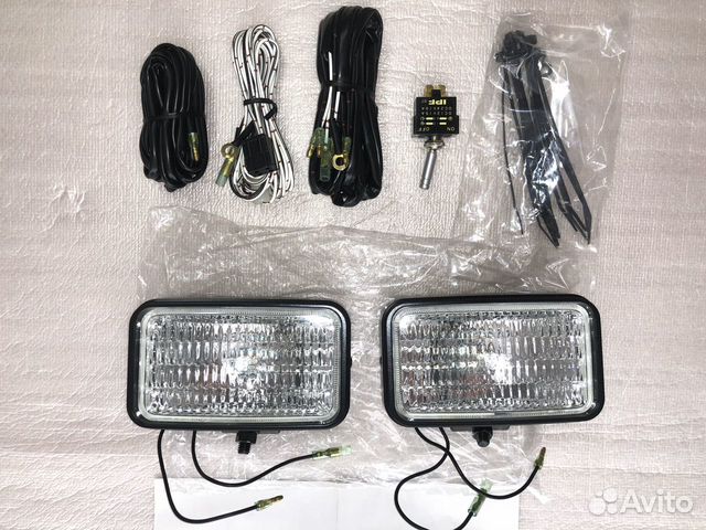 Фары IPF прямоугольные заднего хода 816HCS