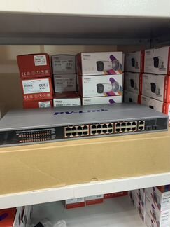 POE Коммутатор 28 портовый PV-Link PV-POE24G2F2