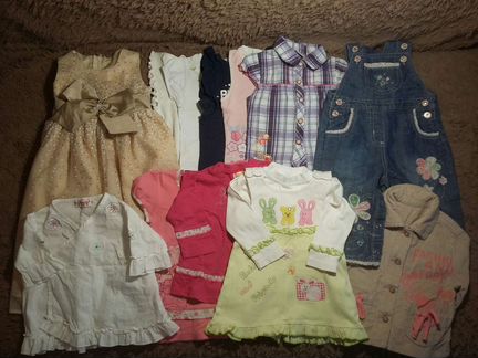 Набор одежды для девочки 1-1,5 года