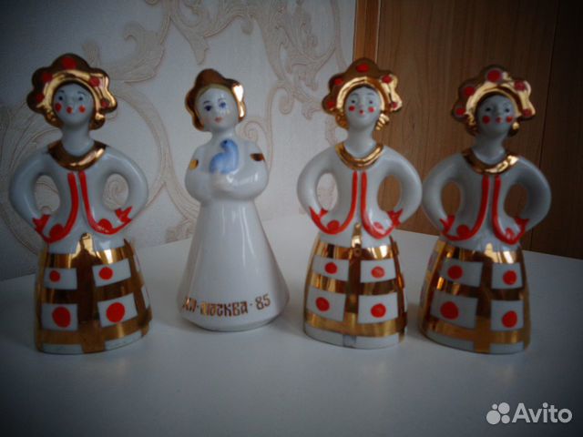 Фарфоровая статуэтка Катюша СССР