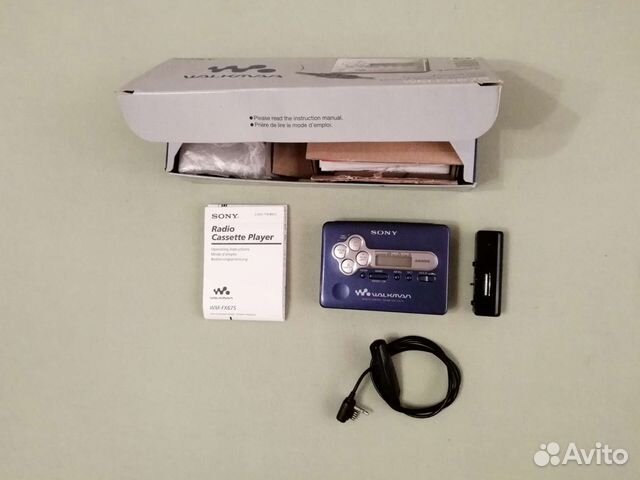 Sony walkman wm-fx675, кассетный плеер