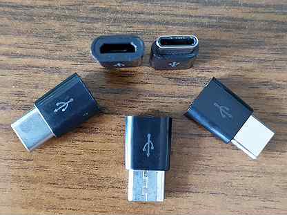 Переходник (адаптер) micro-USB в Type-C