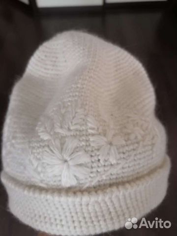 Шапка женская ручная вязка