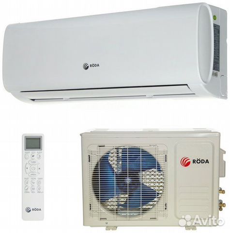 Кондиционер roda RS-G12A/RU-G12A 35м²