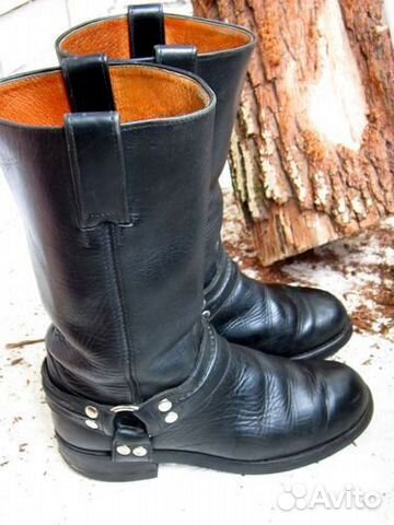 Казаки, байкерские ботинки Sendra