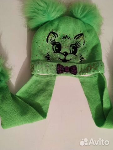 Шапка зимняя для девочки