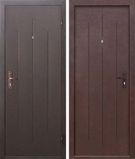 Двери Стройгост 5-1 Метал/Метал