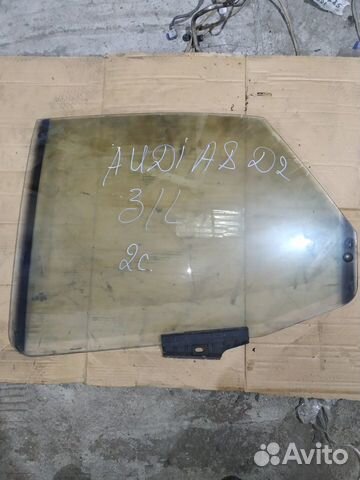 Стекло двери заднее правое Audi A8 D2