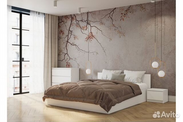 Кровать Мори 2 на 1,6 метра новая