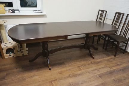 Стол обеденный массив дерева