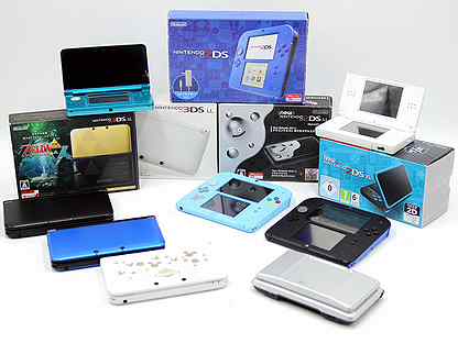 Игровые консоли Nintendo DS/2DS/3DS В ассортименте