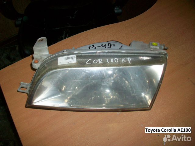 Фара на Toyota Corolla (Тойота Королла) AE100