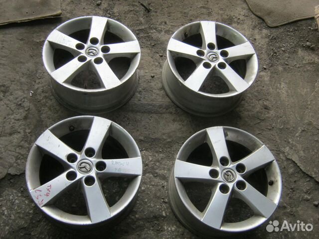 Оригинальные диски Mazda R15 114.3*5