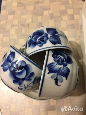 Чашки гжель СССР