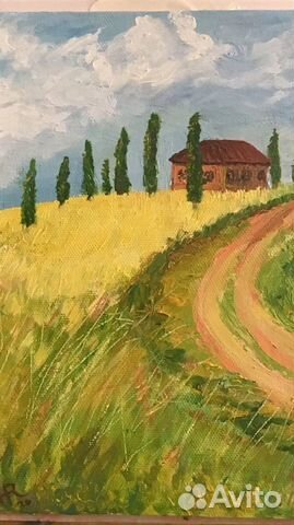Картина маслом на холсте
