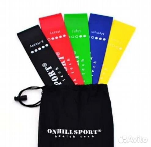Резинки для фитнеса (5 штук )