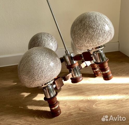 Люстра винтаж «Грибы» Югославия 80е