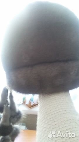 Шапка норковая женская