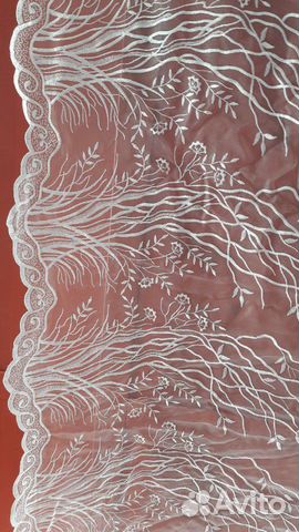 Штора из органзы