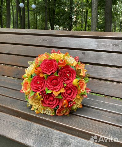 Букет из конфет на 1 сентября