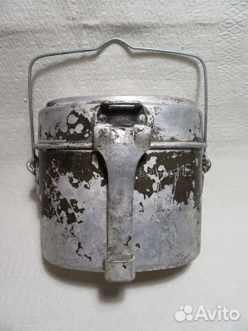 Подписной немецкий котелок на клеймах fwbn39