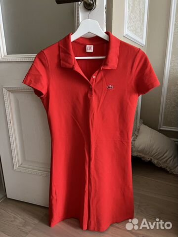Платье поло Lacoste