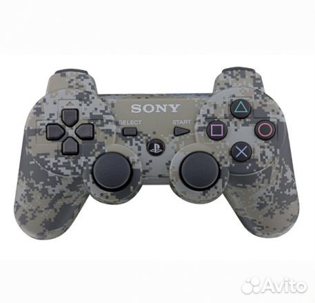 Джойстик Sony dualshock 3 / PS3 Pixel / камуфляж