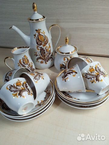 Рижский кофейный сервиз (RPR)
