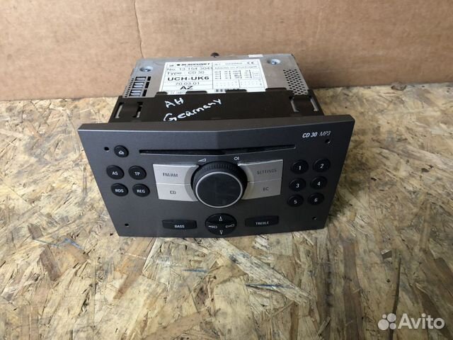 Магнитола opel astra H blaupunkt CD30MP3