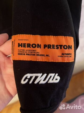 Heron preston стиль