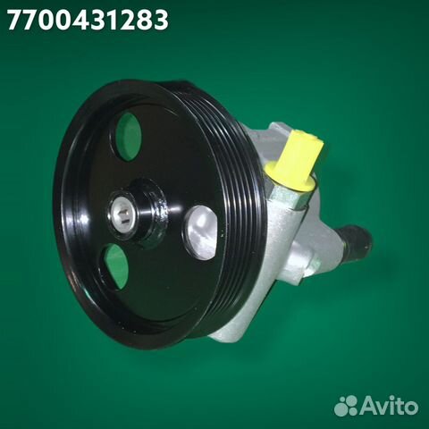 Насос гур со шкивом рено логан, ларгус, альмера