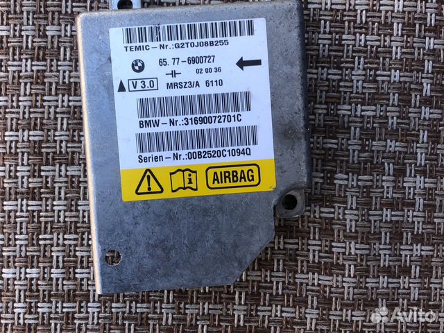 Блок SRS airbag на бмв х5 е53 BMW X5 E53