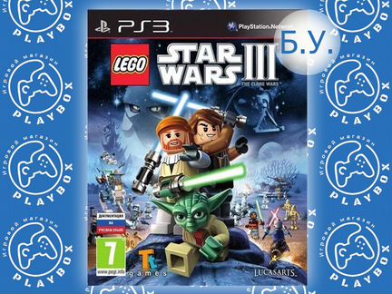 Lego Star Wars III The Clone Wars PS3 б.у