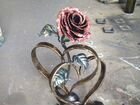 Розы декоративные ручной работы, металл объявление продам