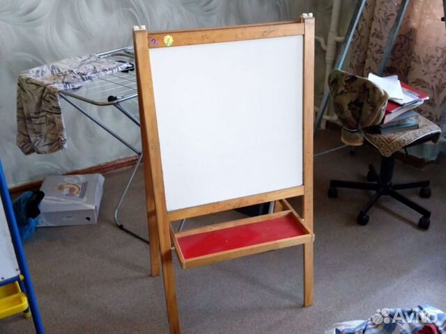 Мольберт для рисования детский двухсторонний