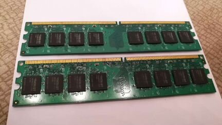 DDR2 1GB - 2шт