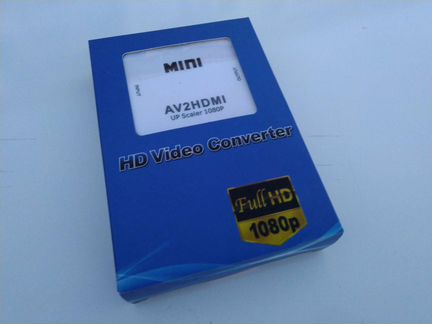 HD Video Converter из AV в hdmi / AV to VGA итд