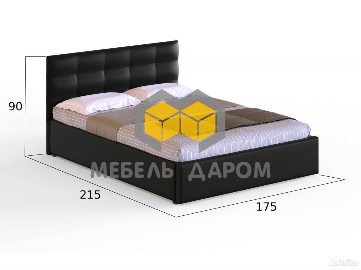 Кровать двуспальная 160х200 Аскона