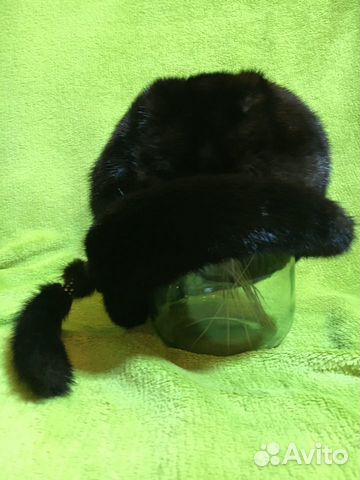 Шапка из меха норки