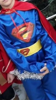 Детский новогодний костюм супермена